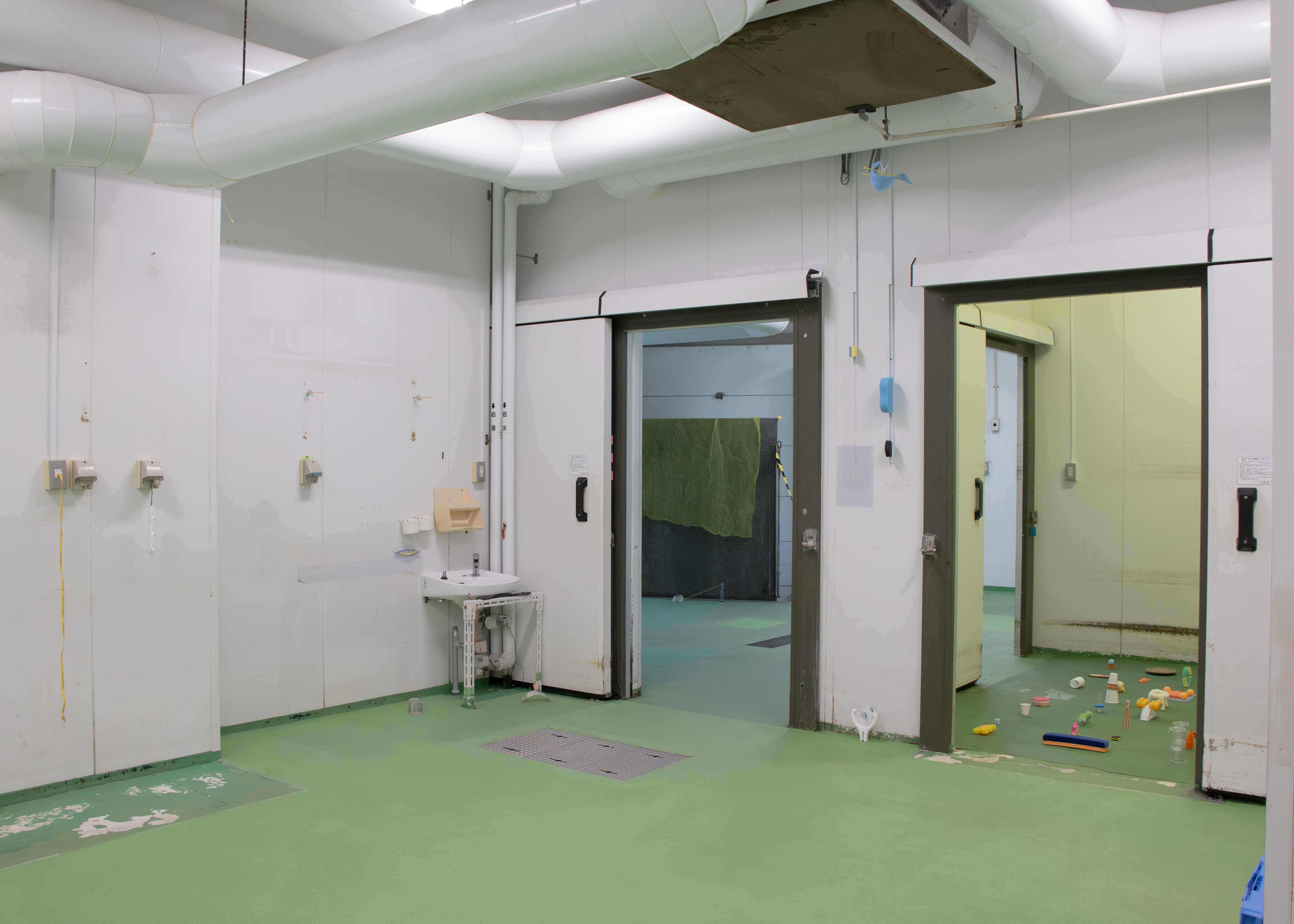 Construction・backyard