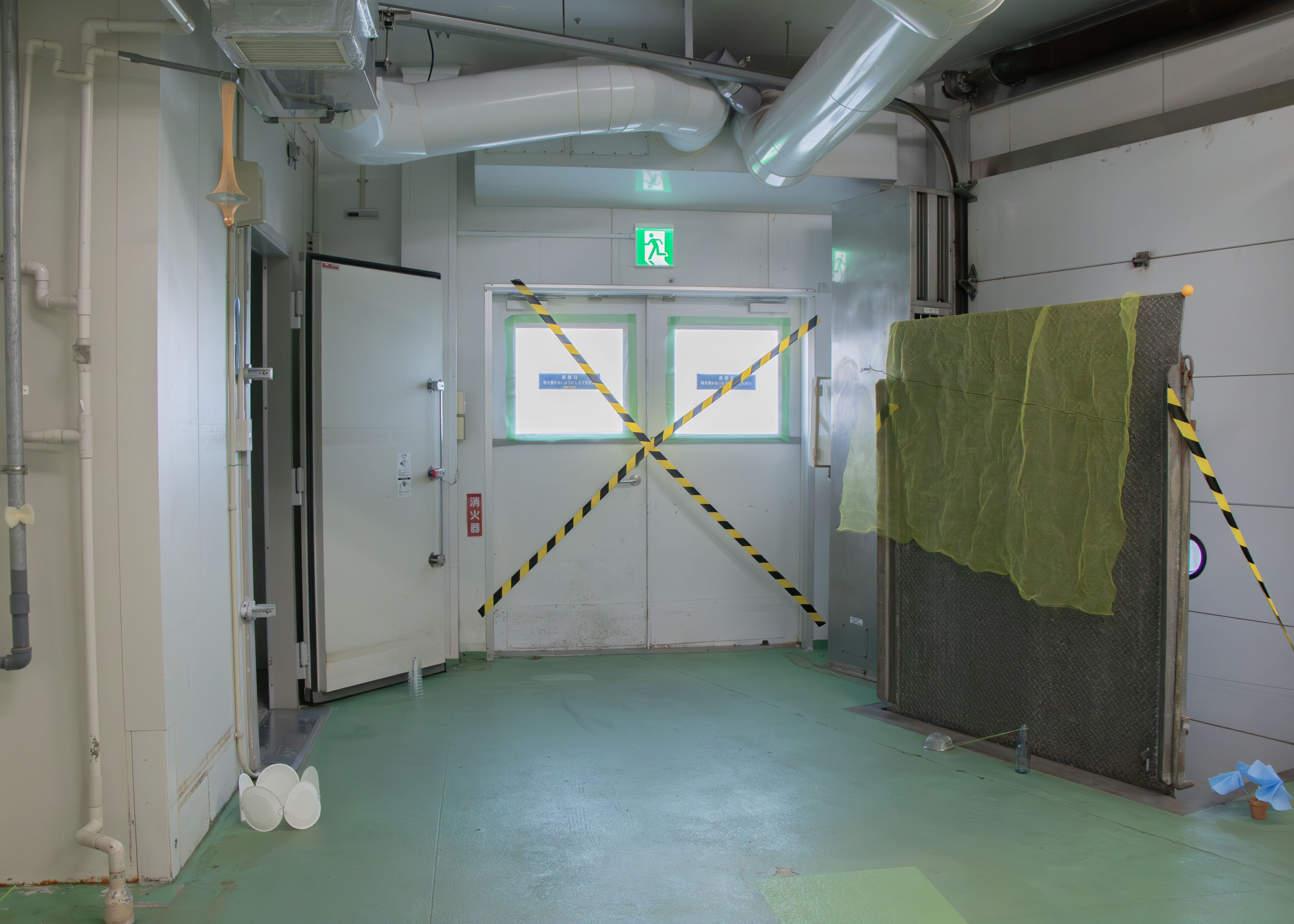 Construction・backyard